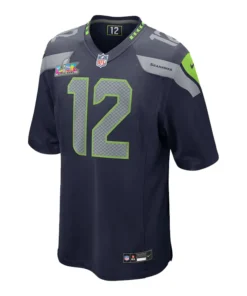 Mens Seattle Seahawks Super Bowl LX Nike Nfl Game Jersey