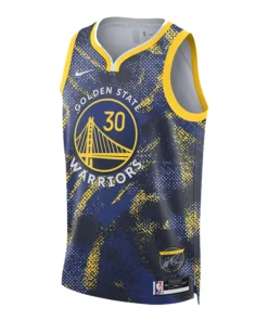 Unisex Nike Tan Stephen Curry Golden State Warriors 2025/26 Badge Swingman Jersey