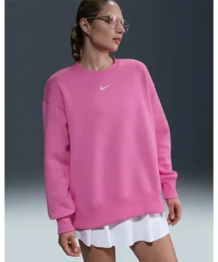 Nike Womens Oversized Crewneck Phoenix Fleece Sweatshirt