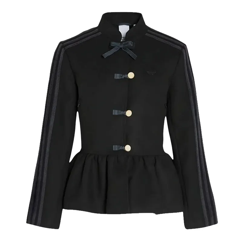 Chinese Cheongsam womens black Adidas Jacket