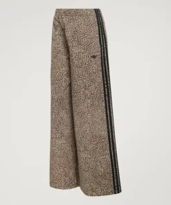 Adidas Womens Firebird Oversized Aop Denim Pants