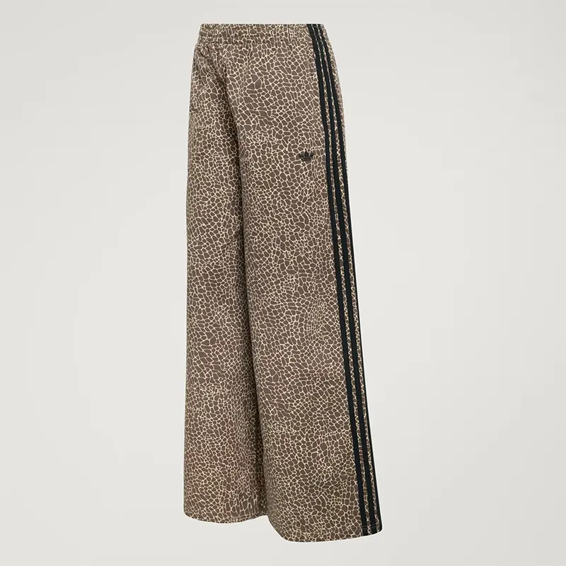 Adidas Womens Firebird Oversized Aop Denim Pants