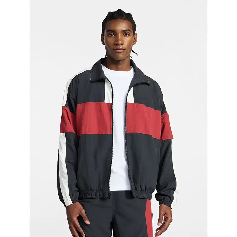 No Boundaries Windbreaker Jacket with Long Sleeves Mens - Image 2