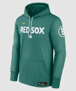 MLB Mens 2026 Boston Red Sox Nike City Connect Hoodie