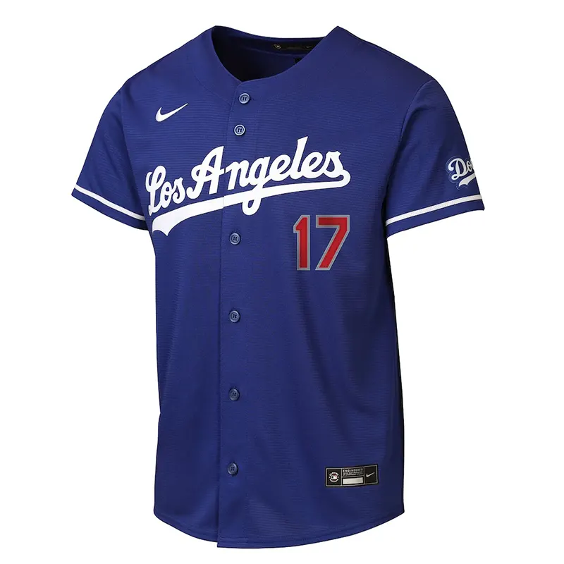Mens Nike Shohei Ohtani Royal Los Angeles Dodgers Alternate Stadium Jersey - Image 2