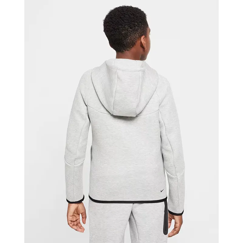 Nike Boys Sportswear Tech Fleece Full-Zip Hoodie - Image 2