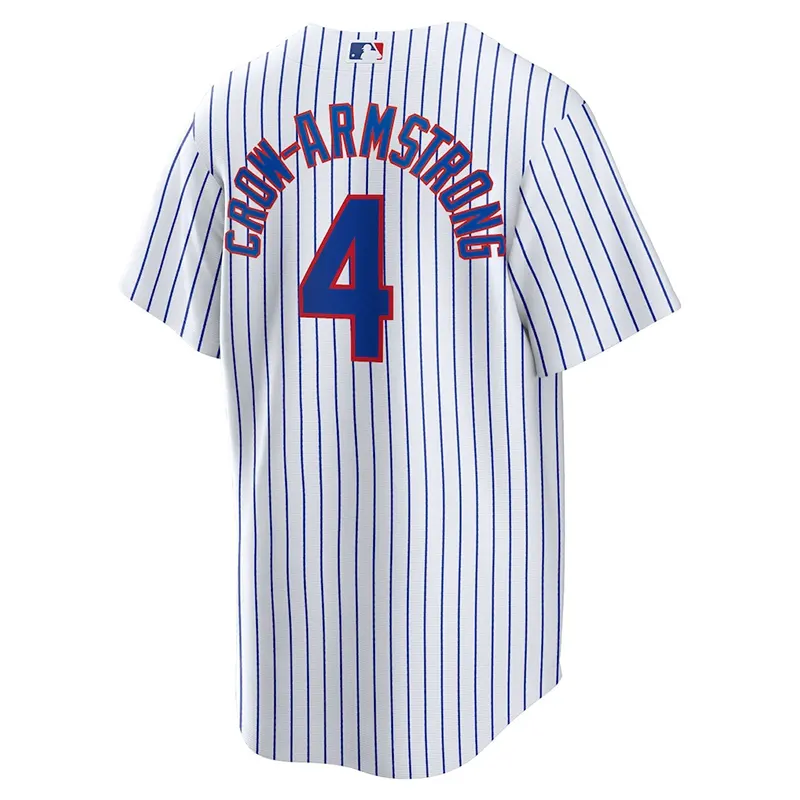 Mens Nike White Chicago Cubs Home Jersey - Image 2