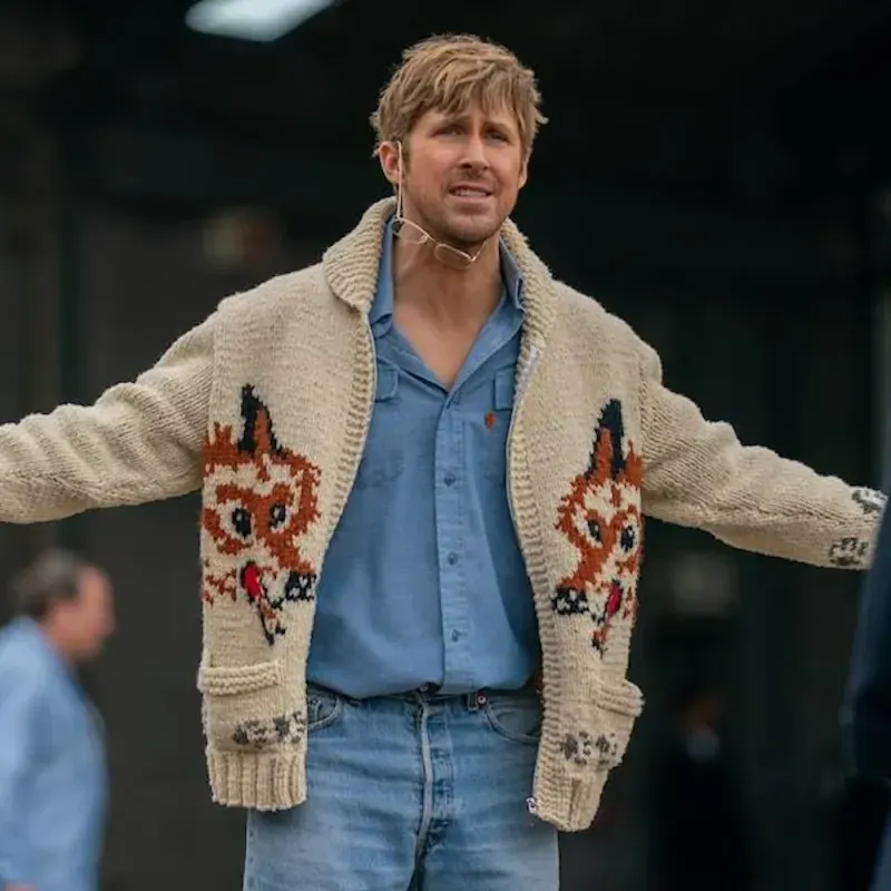 Ryan Gosling Project Hail Mary Fox sweater - Image 2