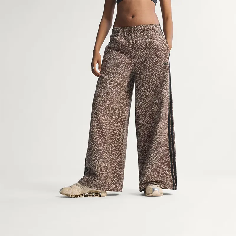 Adidas Womens Firebird Oversized Aop Denim Pants - Image 2