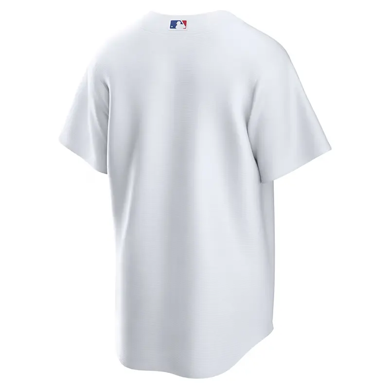 Mens Nike White Los Angeles Dodgers Home Jersey - Image 3