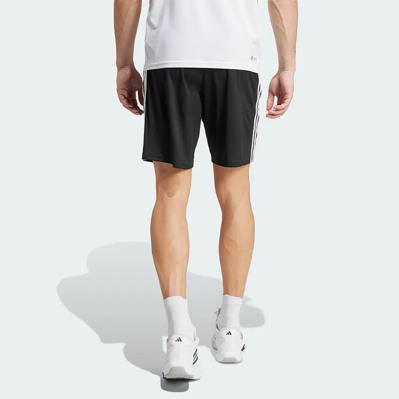 Adidas Men's Train Essentials Piqué 3-Stripes Training Shorts - Image 3