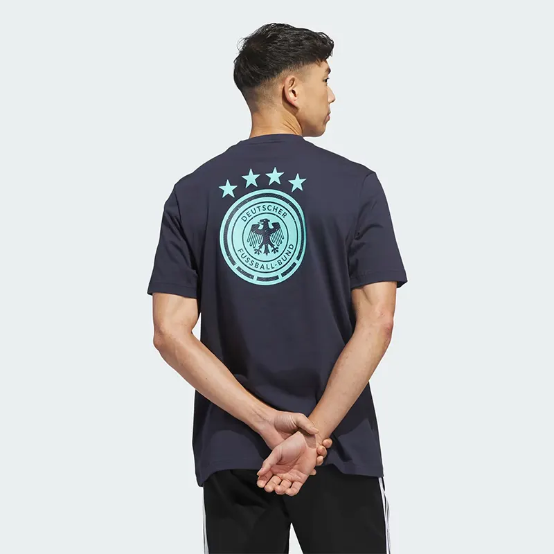 Man Adidas Den Graphic Short Sleeve T-shirt - Image 3