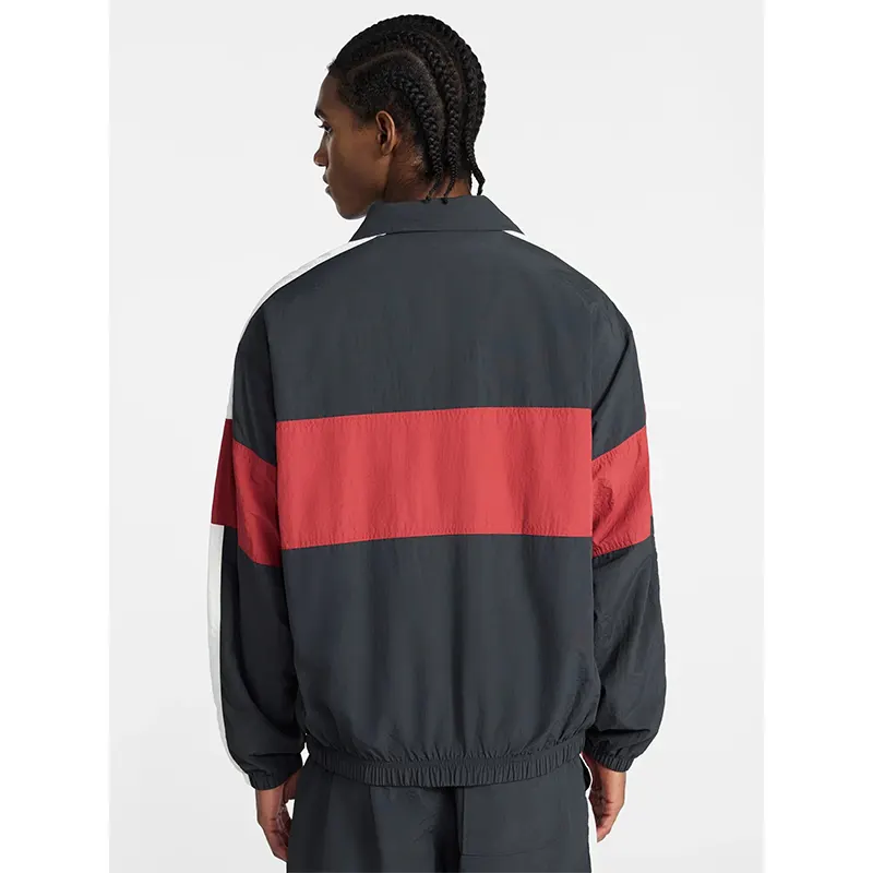 No Boundaries Windbreaker Jacket with Long Sleeves Mens - Image 3
