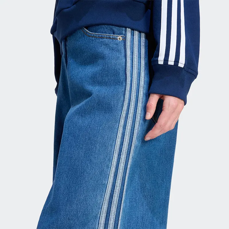 Adidas Originals Womens Firebird Denim Track Top - Image 4