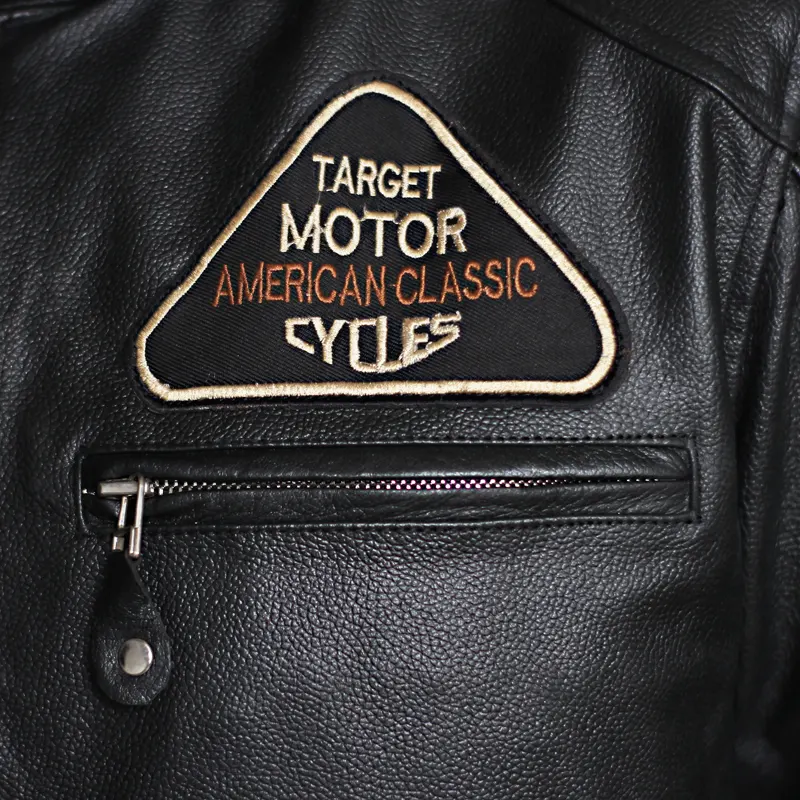 Moto Leather Jacket - Image 6