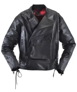 Vanson Swedish Vintage Style Motorcycle Leather Jacket