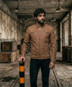 Vintage Brown Motorcycle Leather Jacket