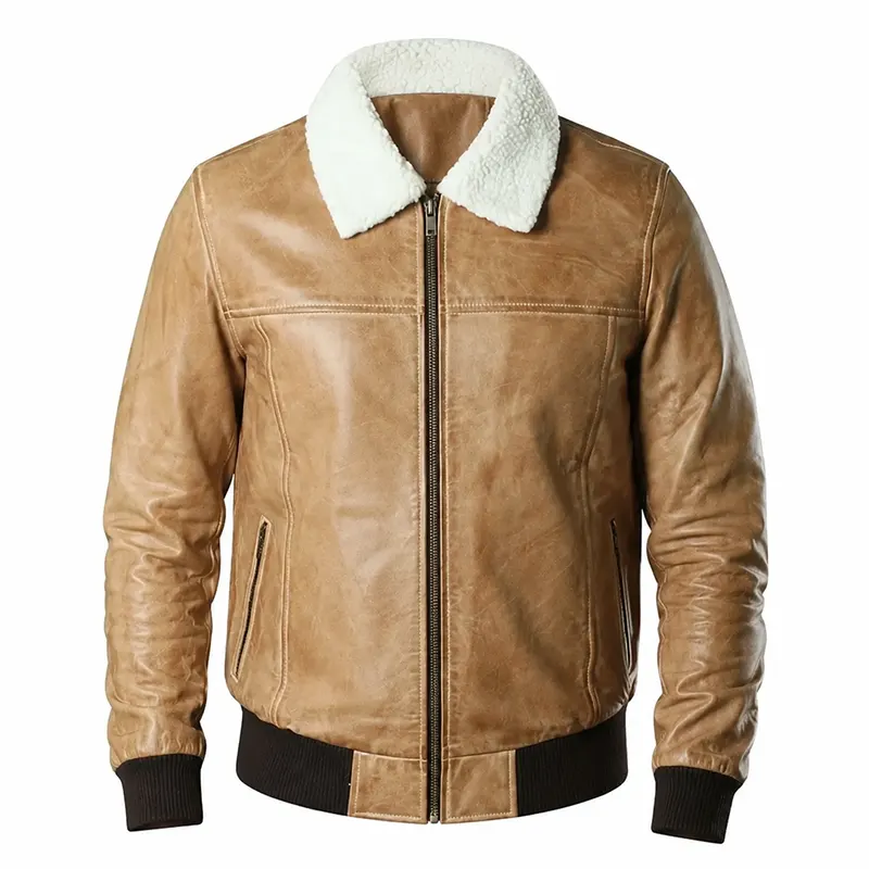 Vito Scaletta Leather Bomber Jacket