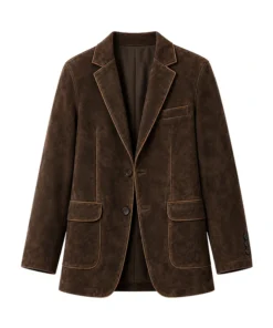 Voicemails for Isabelle 2026 Zoey Deutch Brown Coat
