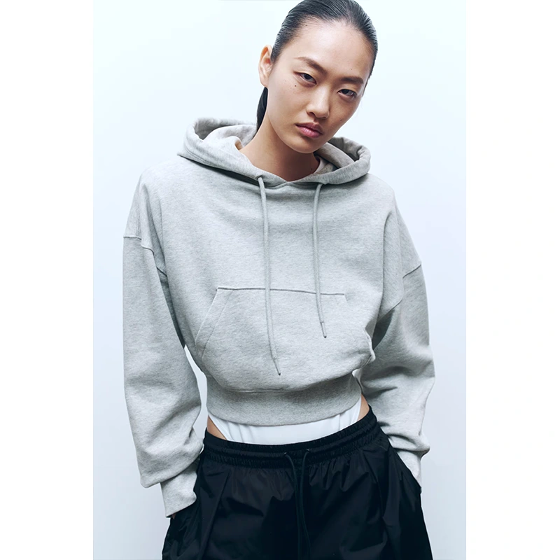 WARDROBE.NYC H&M Cropped Hoodie - Image 5