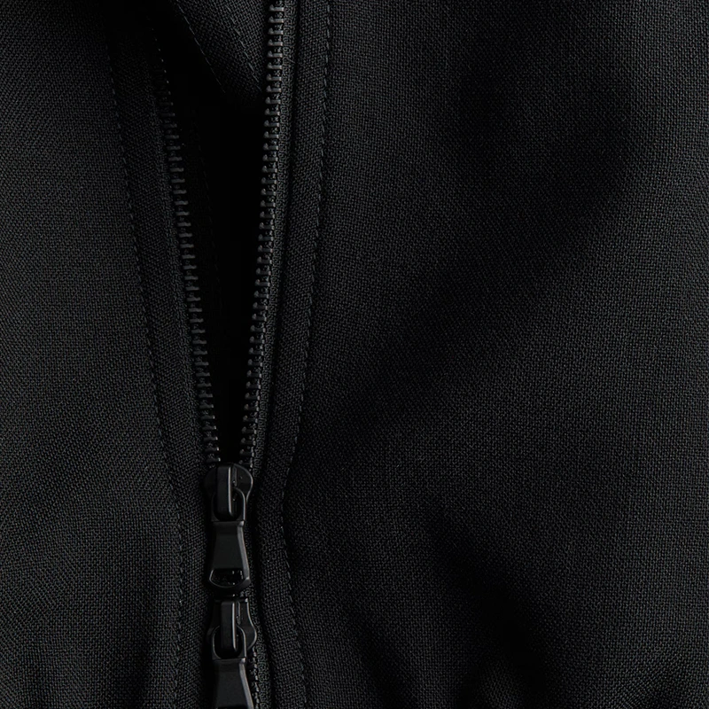 WARDROBE.NYC H&M Cropped Wool Bomber Jacket - Image 2