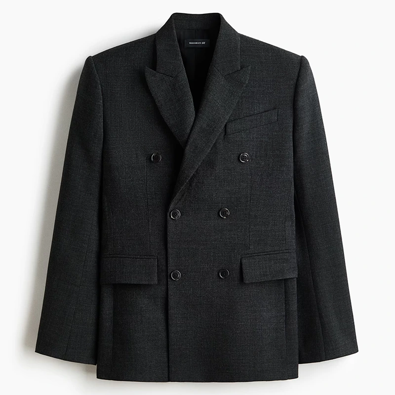 WARDROBE.NYC H&M Double-Breasted Wool Blazer
