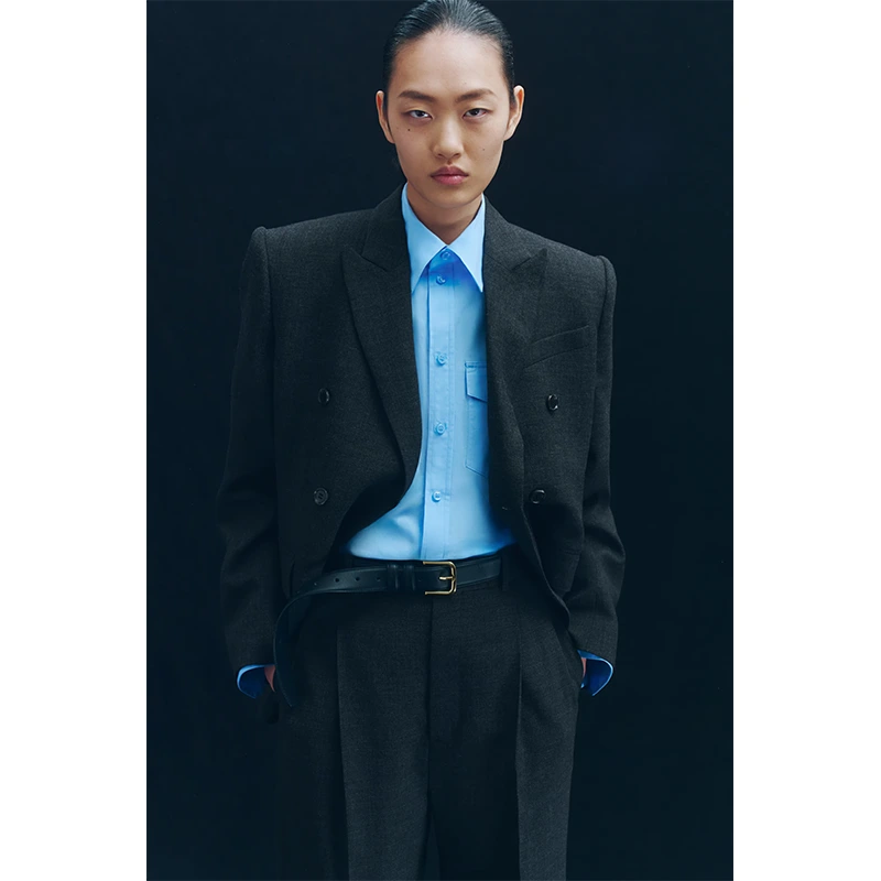 WARDROBE.NYC H&M Double-Breasted Wool Blazer - Image 7