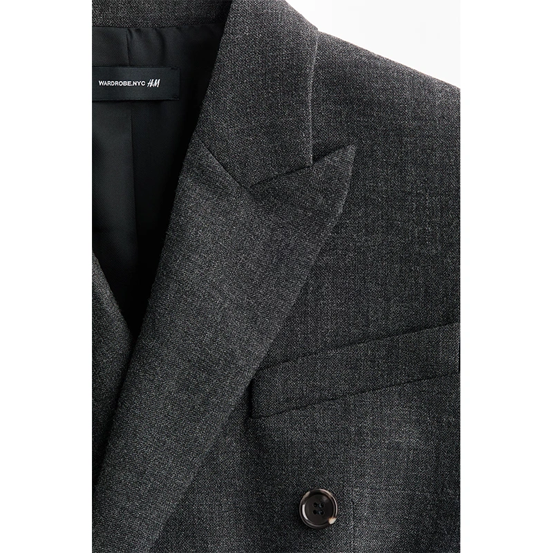 WARDROBE.NYC H&M Double-Breasted Wool Blazer - Image 2