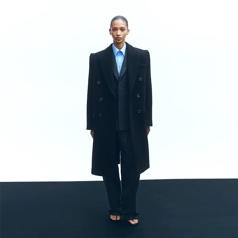 WARDROBE.NYC H&M Double-Breasted Wool Coat - Image 7