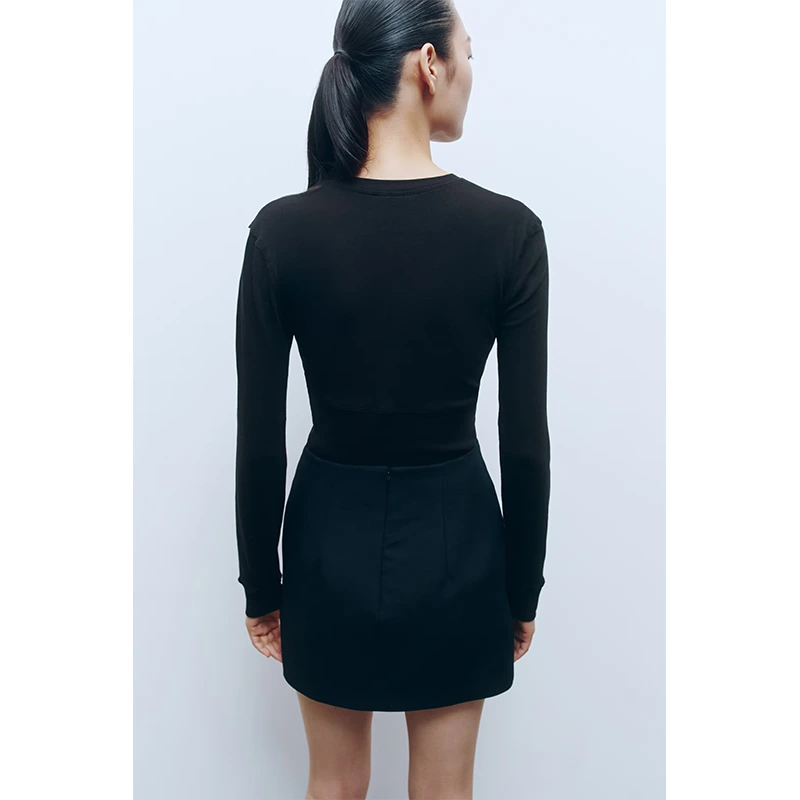 WARDROBE.NYC H&M Long-Sleeved Cotton Top - Image 7