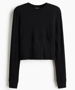 WARDROBE.NYC H&M Long-Sleeved Cotton Top