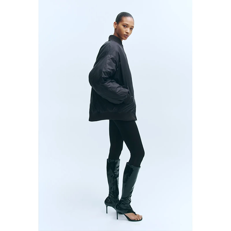 WARDROBE.NYC H&M Oversized Down Bomber Jacket - Image 6