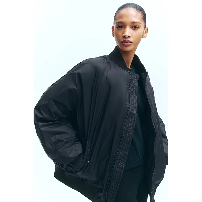 WARDROBE.NYC H&M Oversized Down Bomber Jacket - Image 9