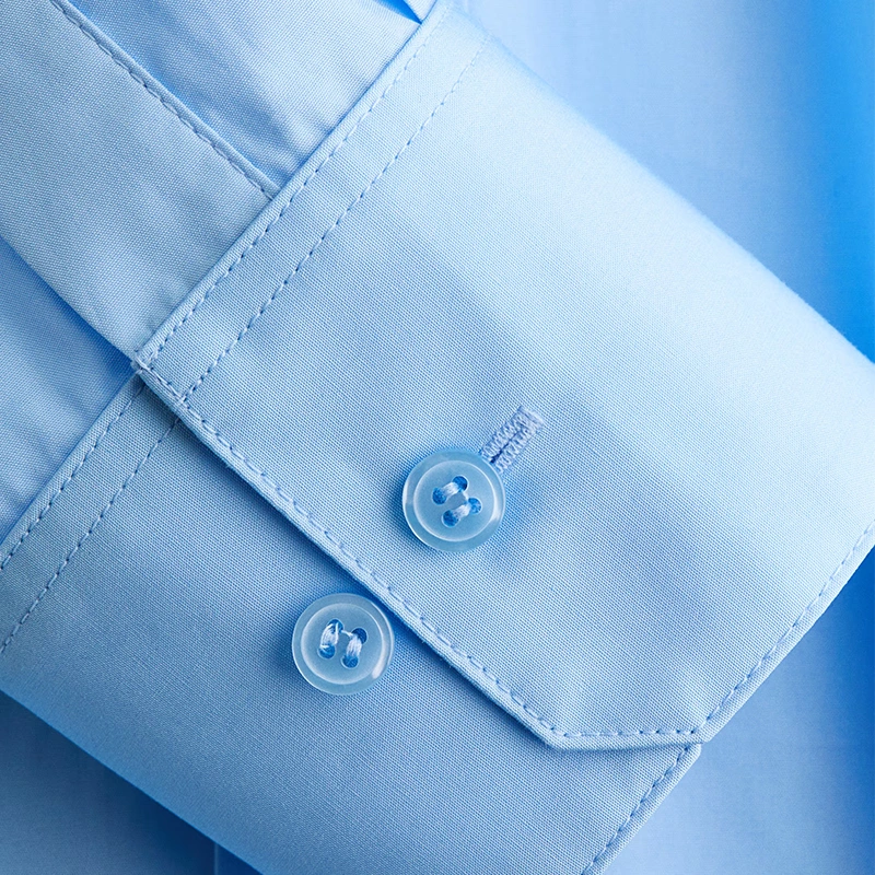 WARDROBE.NYC H&M Shoulder-Pad Poplin Shirt - Image 3