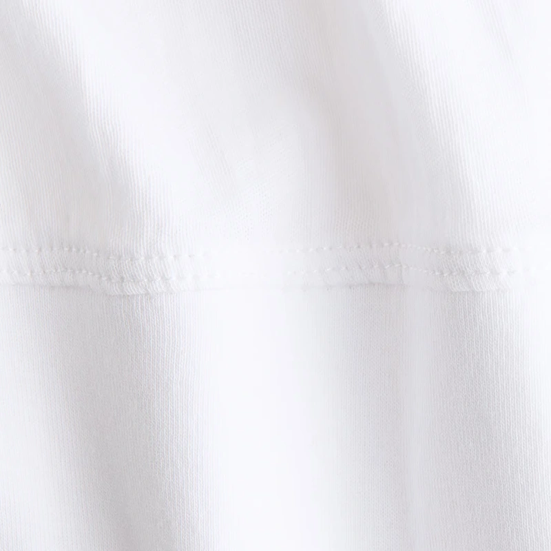 WARDROBE.NYC H&M White Long-Sleeved Cotton Top - Image 2