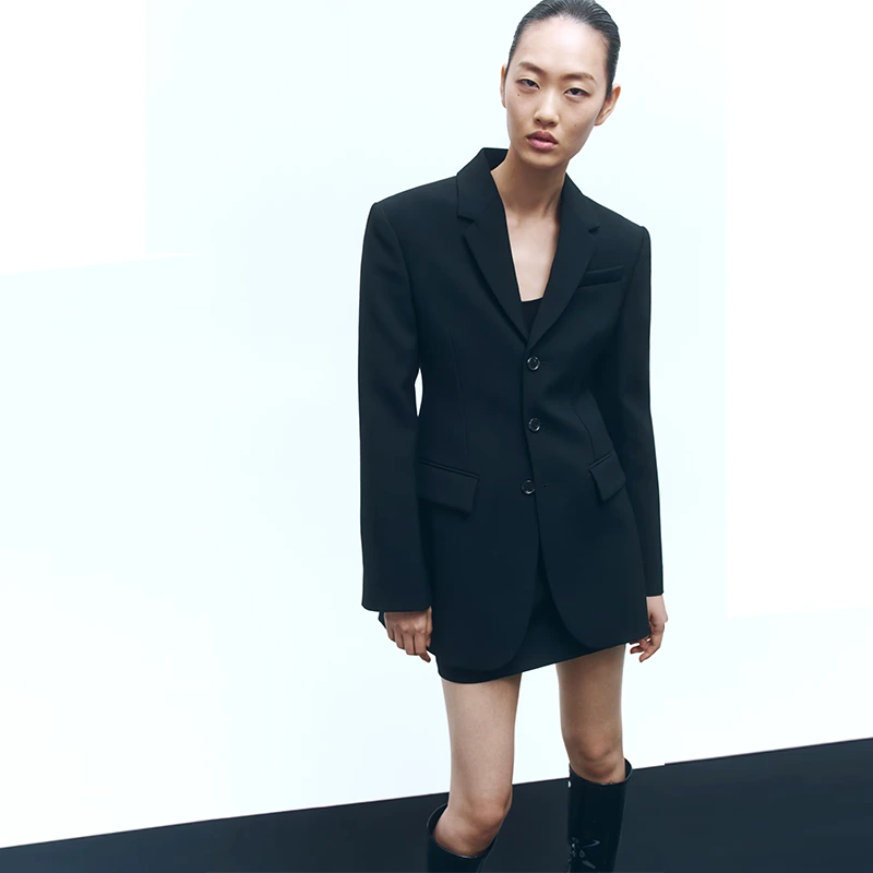 WARDROBE.NYC H&M Wool-Blend Hourglass Blazer - Image 6