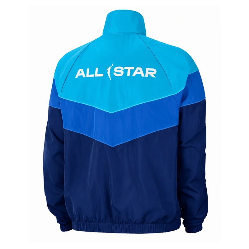 WNBA All-Star Game 2026 Nike Blue Windrunner Jacket - Image 2