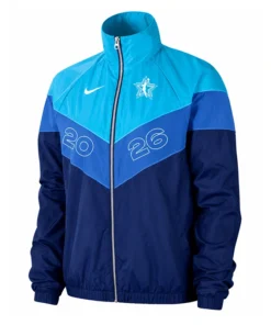 WNBA All-Star Game 2026 Nike Blue Windrunner Jacket
