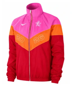 WNBA All-Star Game 2026 Nike Red Windrunner Jacket