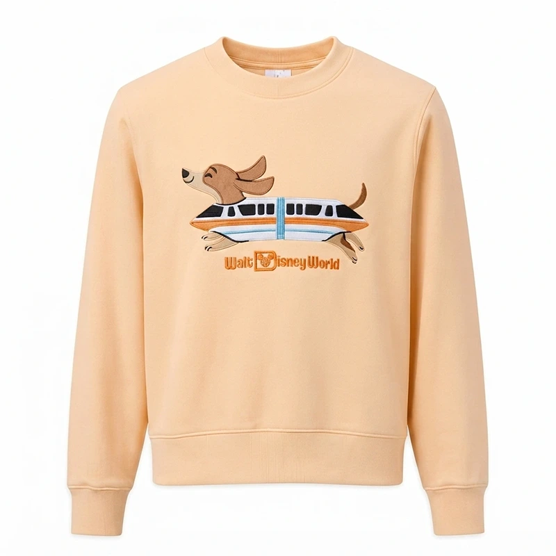Walt Disney World Dachshund Monorail Weenie Dog Sweatshirt
