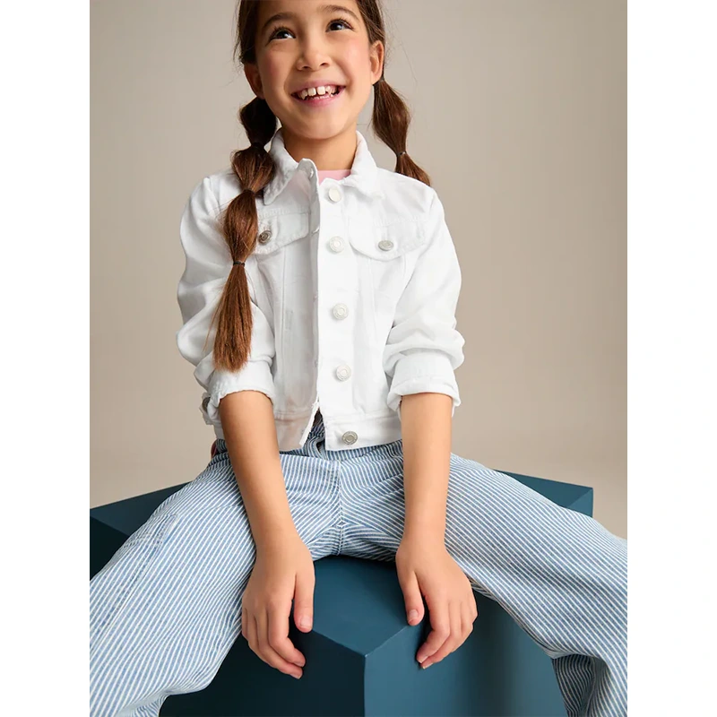 White Denim Jacket - Image 5