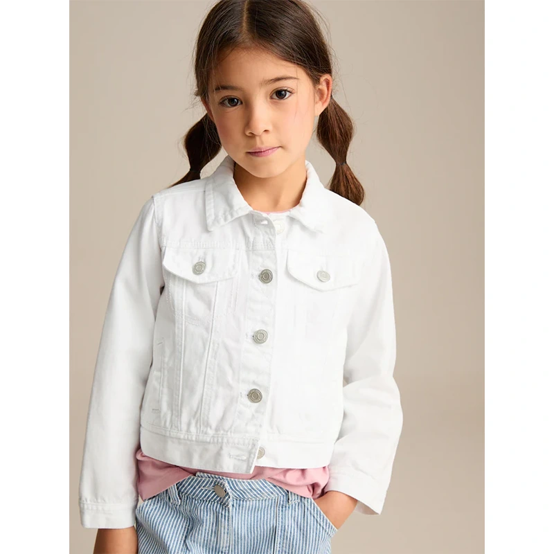 White Denim Jacket - Image 4