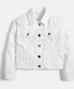 White Denim Jacket