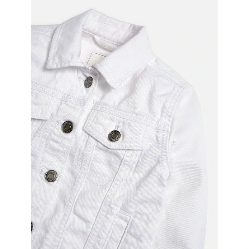 White Denim Jacket - Image 2