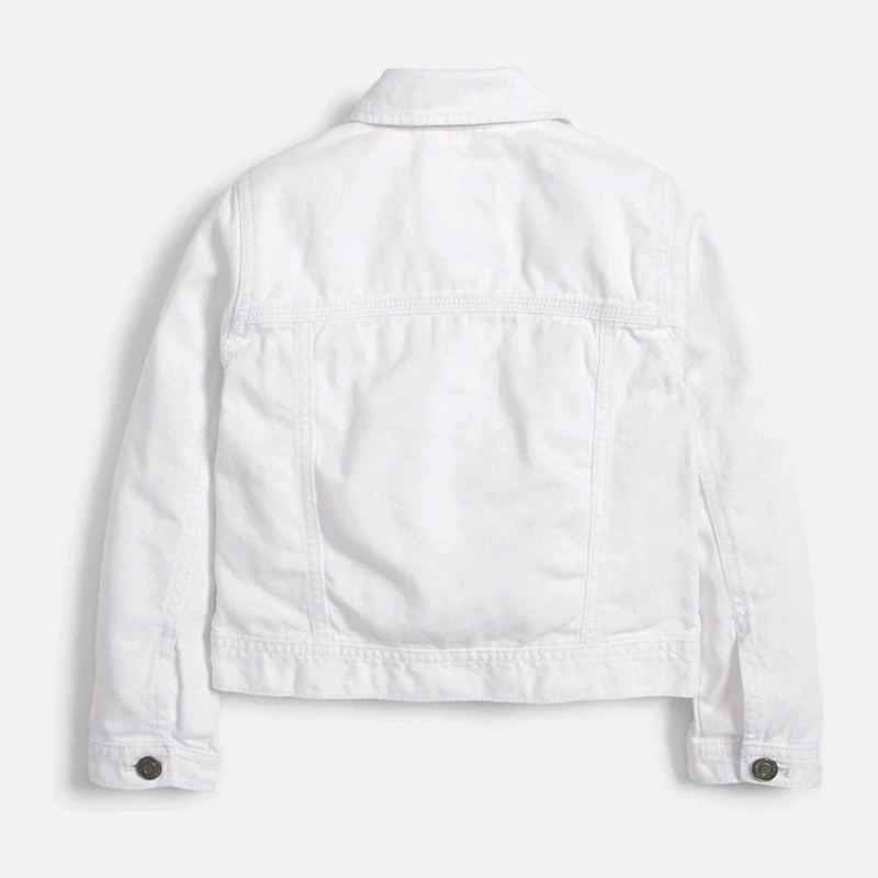 White Denim Jacket - Image 3