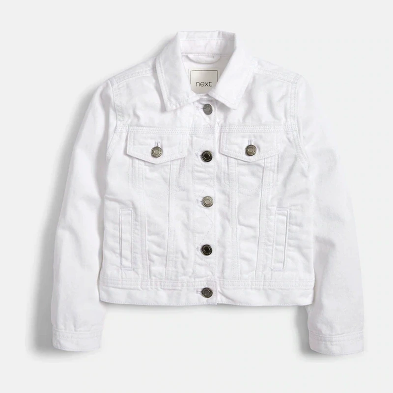 White Denim Jacket