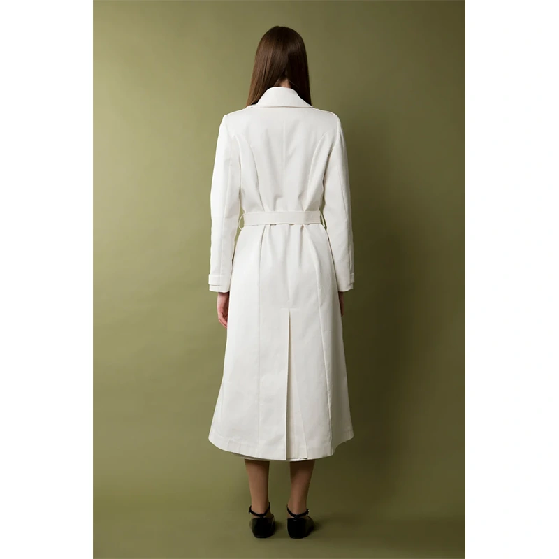 White Trench Coat - Image 3