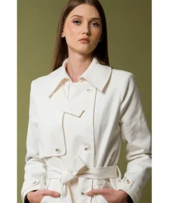 White Trench Coat