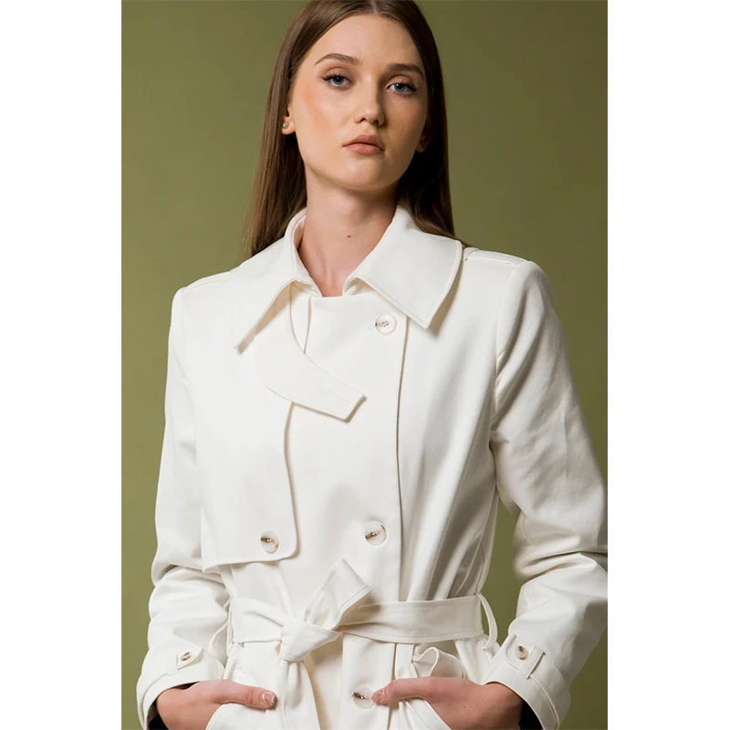 White Trench Coat