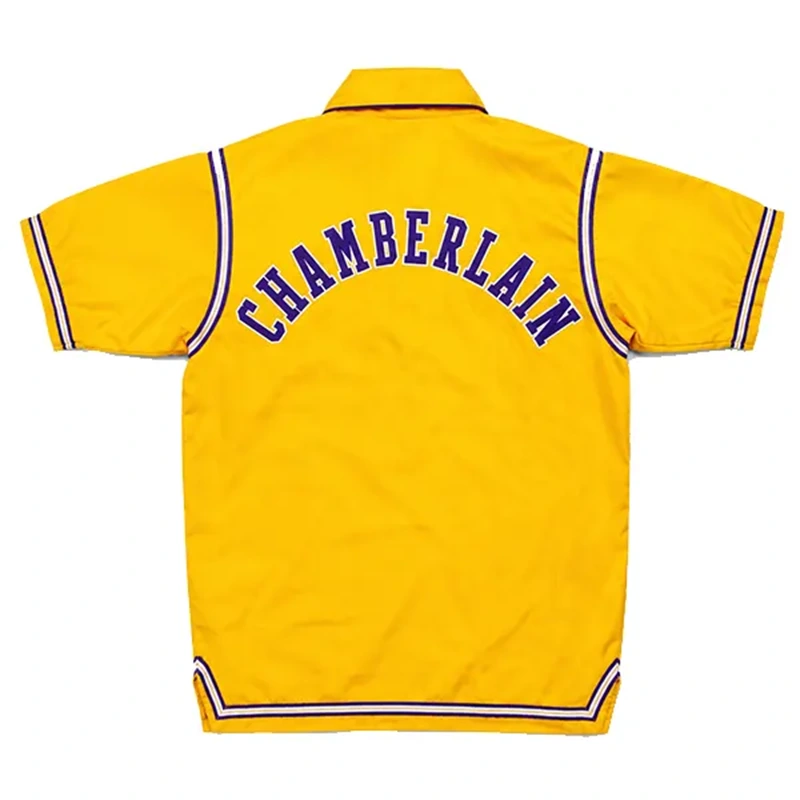 Wilt Chamberlain Lakers Warm-Up Jacket - Image 2